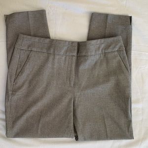 Chico's 1R Black White Houndstooth Pull On Ankle Pants US Size 8R